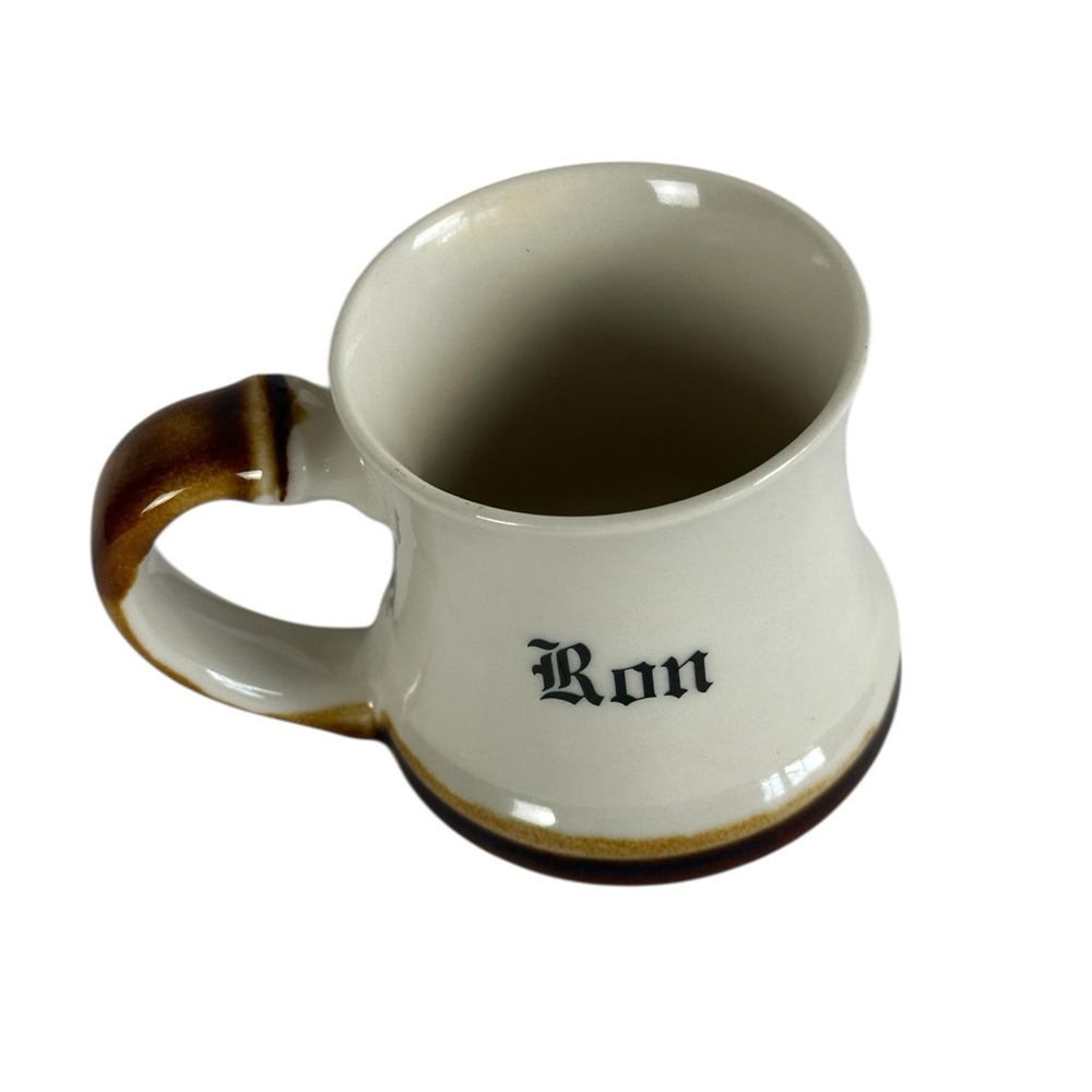 Vintage Personalized Ron Coffee Mug, Retro